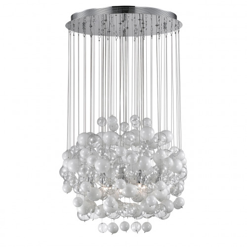 подвесная люстра ideal lux bollicine sp14 bianco в Нальчике
