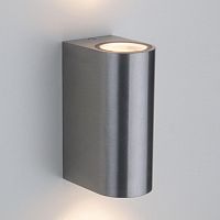 уличный настенный светильник elektrostandard 1703 techno pillar хром 4690389117145 в Нальчике