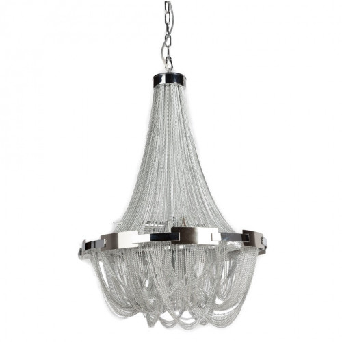 люстра firenzo серебро, прозрачная в Нальчике