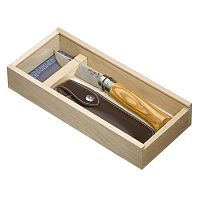 нож stainless steel с ручкой из оливы 8,5 см в Нальчике