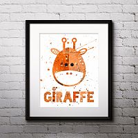 постер giraffe а4 в Нальчике