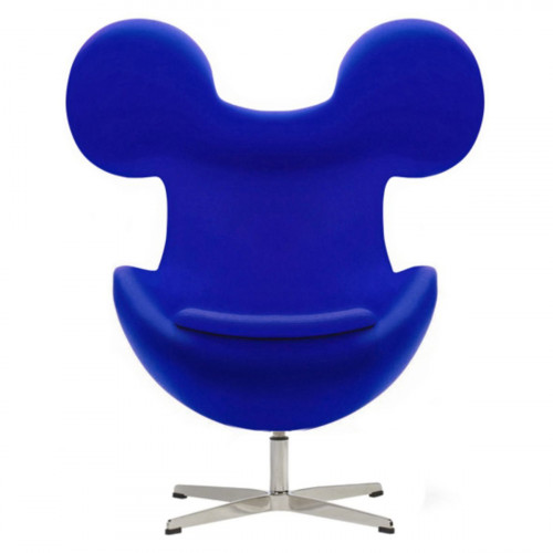 кресло egg mickey синее в Нальчике