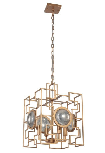 подвесная люстра crystal lux cuento sp4 gold в Нальчике
