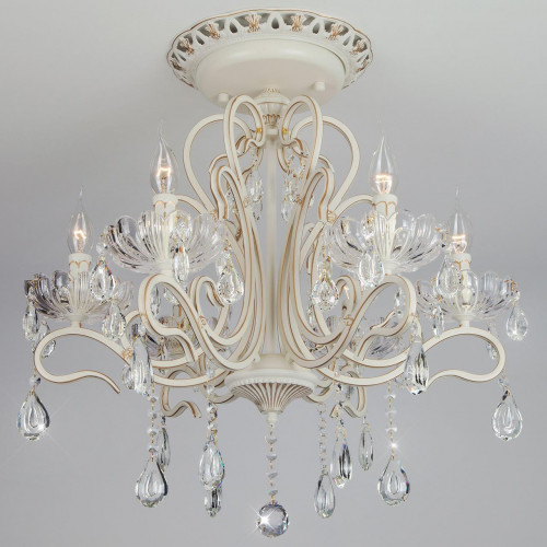 потолочная люстра eurosvet 12205/6 белый strotskis в Нальчике